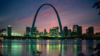 Wallpaper Gateway Arch Saint Louis Usa Bridge