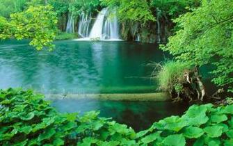Beautiful 3d Nature Waterfall HD Wallpaper