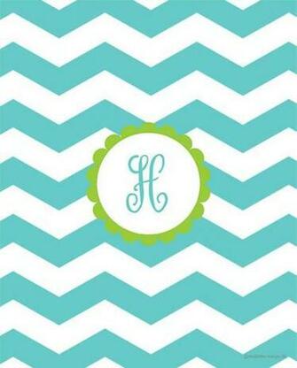 You Monogrammed Wallpaper Created By Create Monogram