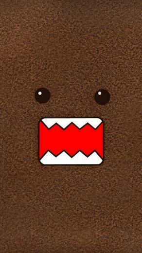 Simple Domo Kun Lg G2 Wallpaper