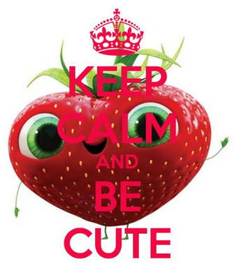 Keep Calm And Be Cute Carry On Image Generator