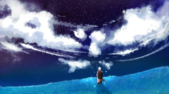 Mushishi The Cold Night Sky By Frog Machine