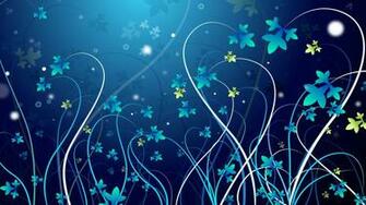 Vector Flowers Wallpaper HD