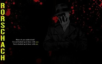 Watchmen Rorschach Wallpaper