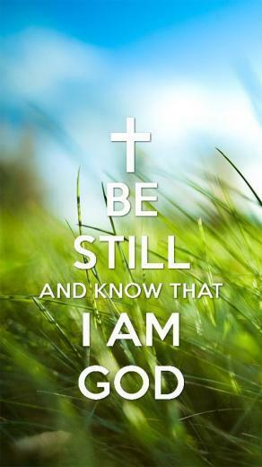 Psalm Grass Sky iPhone Wallpaper