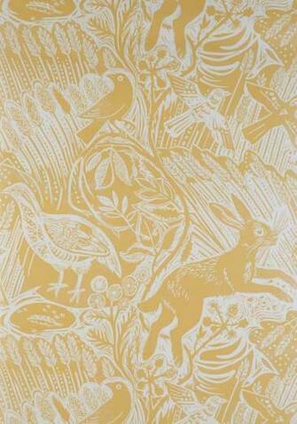 Harvest Hare Wallpaper By Mark Hearld St Judes