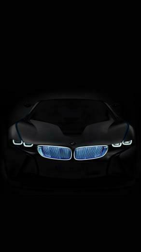 Bmw In The Dark Android Wallpaper
