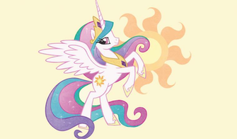 Princess Celestia Wallpaper By Strawberryhollow