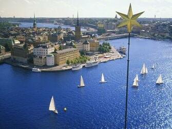 Description Boats Lakes European Scenery Wallpaper