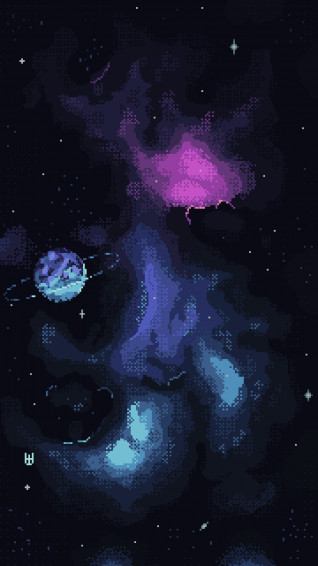 O C Space Themed Wallpaper For My Brother Who Got Excited Seeing