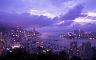 HD Harbor In Hong Kong Wallpaper