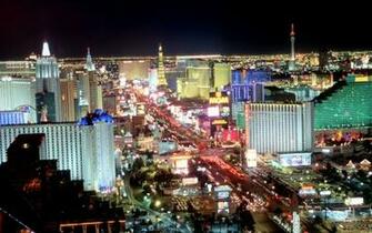 Las Vegas De Noche Fondos Pantalla Y Wallpaper
