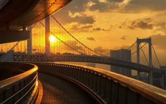 Daily Wallpaper Odaiba Rainbow Bridge I Like To Waste My Time