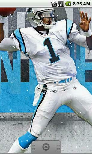 Bigger Cameron Newton Live Wallpaper For Android Screenshot