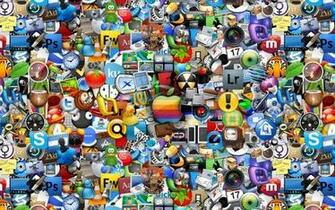 Retro Robot Wallpaper Background
