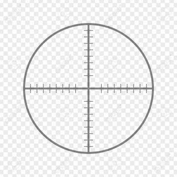 Sniper Rifle Aim Isolated On Transparent Png Image Pngio