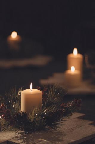 Christmas Candle Pictures Image