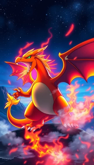 Charizard Phone Wallpaper