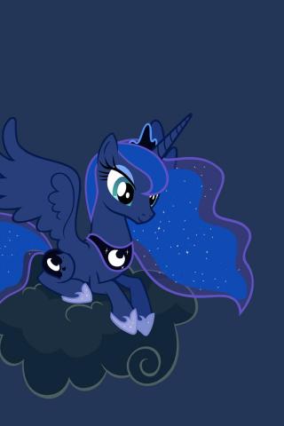 My Little Pony iPhone Wallpaper Luna By Doctorpants