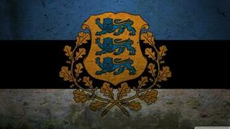 Presidential Flag Of Estonia 4k HD Desktop Wallpaper For