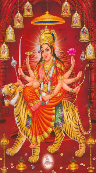 Durga Good Image Navratri Puja Goddess