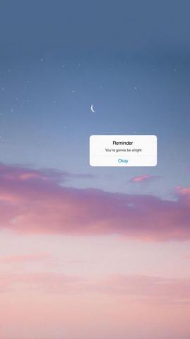 Aesthetic Phone Wallpaper iPhone Sky Message