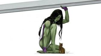 She Hulk Computer Wallpaper Desktop Background