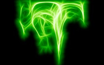 Abstract Green Wallpaper