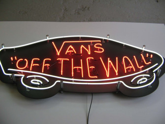 Neon Vans Off The Wall Wallpaper On