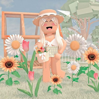 Girl Roblox Character Wallpaper