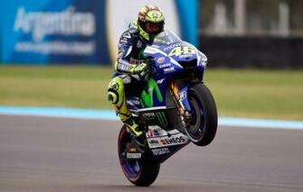 Wallpaper Look Motogp Valentino Rossi Blur Buck Yamaha M1