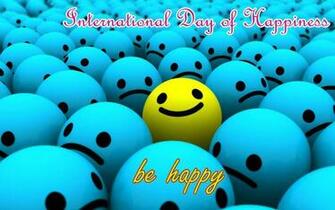 International Day Of Happiness March 20th HD Image