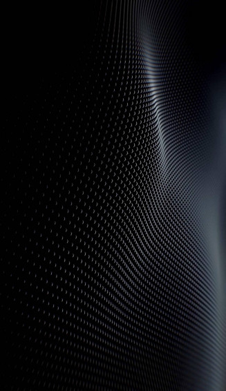 Bright Shiny Black Metal Wallpaper
