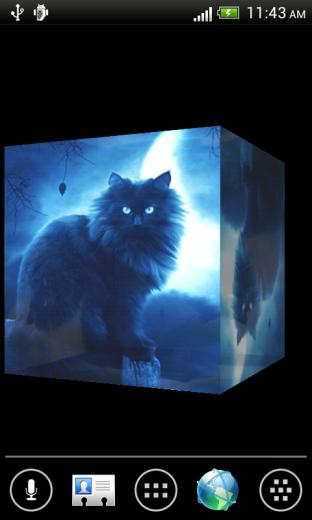 Wild Cube 3d Live Wallpaper Screenshot