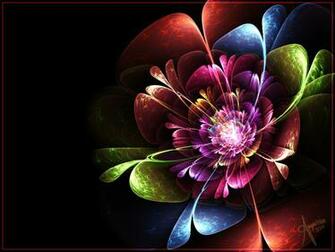 Rainbow Flower Wallpaper
