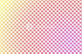 Colourful Circle Pattern On White Background With Gradient Fill
