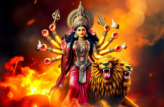 God Durga HD Wallpaper