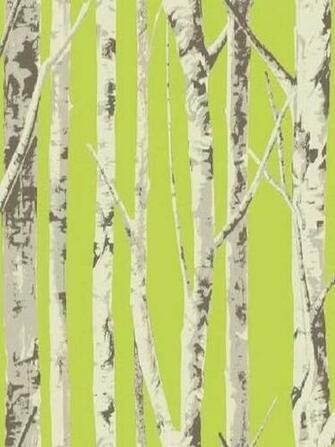 Tree Wallpaper From Eco Chic Contemporary Houston By