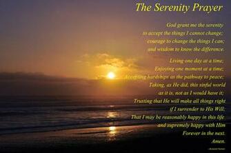 The Serenity Prayer Photograph