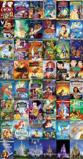 Dvd Collage Background Disney Wallpaper For Desktop