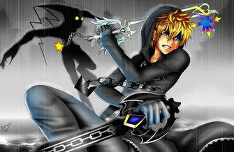 Roxas Kingdom Hearts By Bethanyfrye