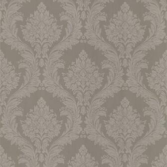 Brewster Taupe Damask Wallpaper Overstock Shopping Top Rated