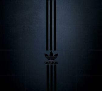 Adidas Dark Logo Wallpaperfool