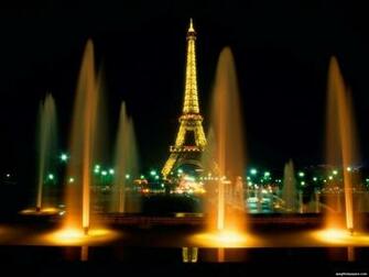 Eiffel Tower At Night Wallpaper