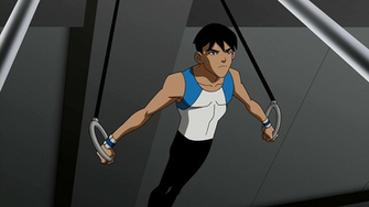 Nightwing And Captain Atom Joined Green Beetle Adam Strange At The