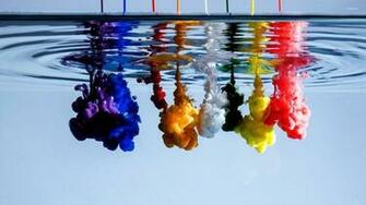 Ink Flowing In The Water Wallpaper Photography