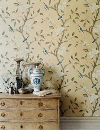 Zoffany Eleonora Wallpaper Alexander Interiors Designer Fabric