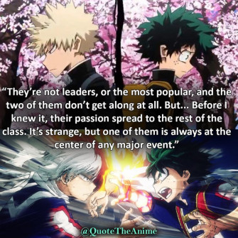 Powerful My Hero Academia Quotes Image