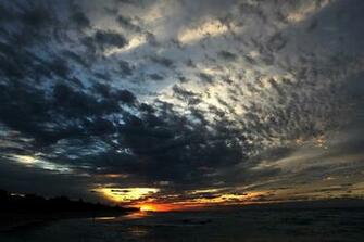 Wallpaper Varadero Cuba Sunset Clouds Evening Desktop