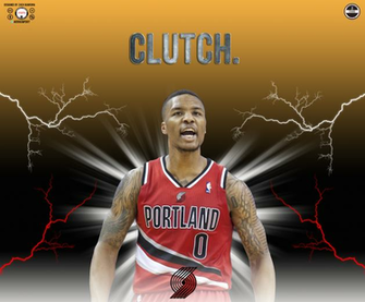 Damian Lillard Clutch Wallpaper By Realzbstudios